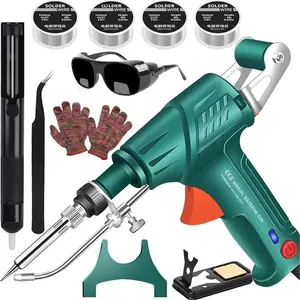 Handheld Laser Welding Machine - 110V Automatic Corded Welder, Industrial-Grade Soldering Tool for DIY & Repair (Green)