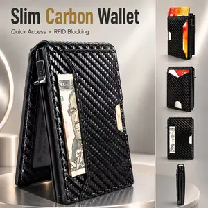 Anti Theft Aluminum Alloy Card Holder-RFID Blocking Slim Front Pocket Wallet,Pocket Men’s Wallet, Holds Credit Cards, Bills & ID, Lightweight and Durable