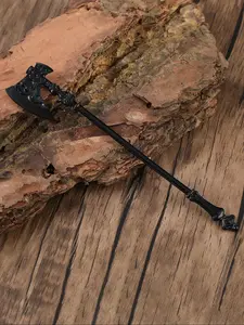 Nordic Odin Battle Axe Hair Stick, Epic Vintage Viking Witch Style Hair Accessory, Nordic Norway Style Hair Pin, Hair Clip, Decorative Fashion Party Decoration, Mother's Day Valentine's Birthday Gift
