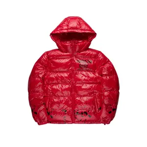 Raffer Red Heavy Puffer Jacket