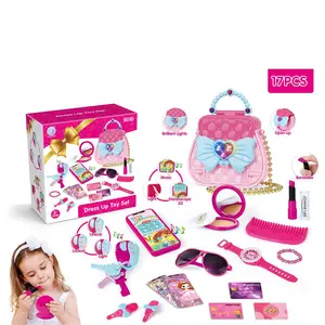 Kids Makeup Set for Girls – Safe Washable Children’s Cosmetics Kit, Pretend Play Beauty Toy Gift