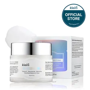 DearKlairs] Freshly Juiced Vitamin E Mask, Moisturizer, Sleeping Mask, Boost the Effect Vitamin C, Niacinamide, Adenosine, 0.5 oz, cream, clear skin, antioxidant serum