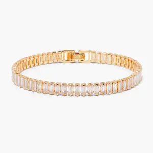 Priya Gold Vermeil Tennis Bracelet