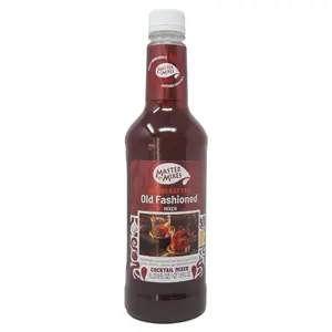 Master of Mixes Handcrafted Old Fashioned Cocktail Mixer – 1L (33.8 fl oz), Ready-to-Serve