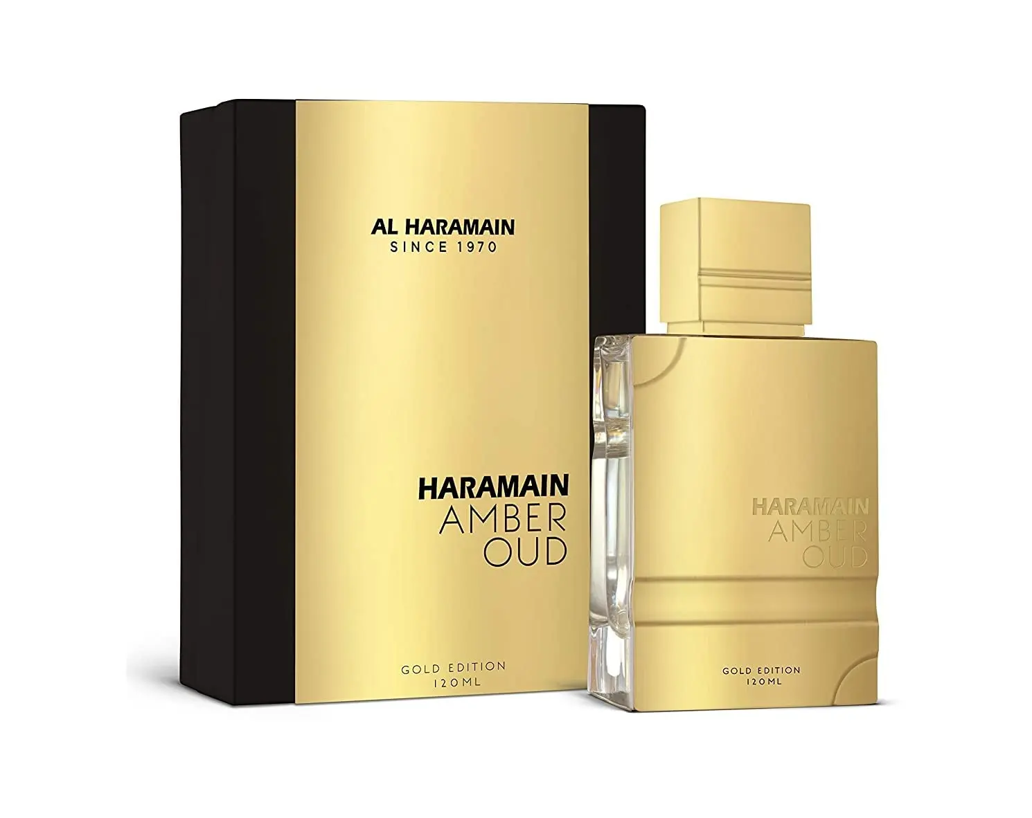 Al Haramain Amber Oud Gold Edition Unisex EDP Spray 120ml (4 Fl.Oz) Perfume