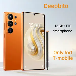 DEEPBITO S26 Smartphone & Multi-Functional Tablet Combo, equipped with 16GB RAM + 1TB storage, a 6.9-inch display and dual SIM dual standby capability. This device only works with the T-Mobile network and is an ideal pick for gaming enthusiasts.