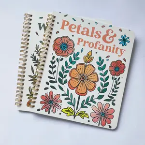 Flower Pattern Coloring Book, 1 Count Stress Relief Art Coloring Book, DIY Painting Supplies for Women & Adults, Perfect Gift