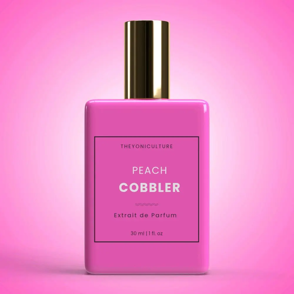 PEACH COBBLER EXTRAIT PERFUME parfum EDP Gourmand scent profile 1oz/30ml Notes of Sweet peaches, a hint of spice and rich sweet cream.