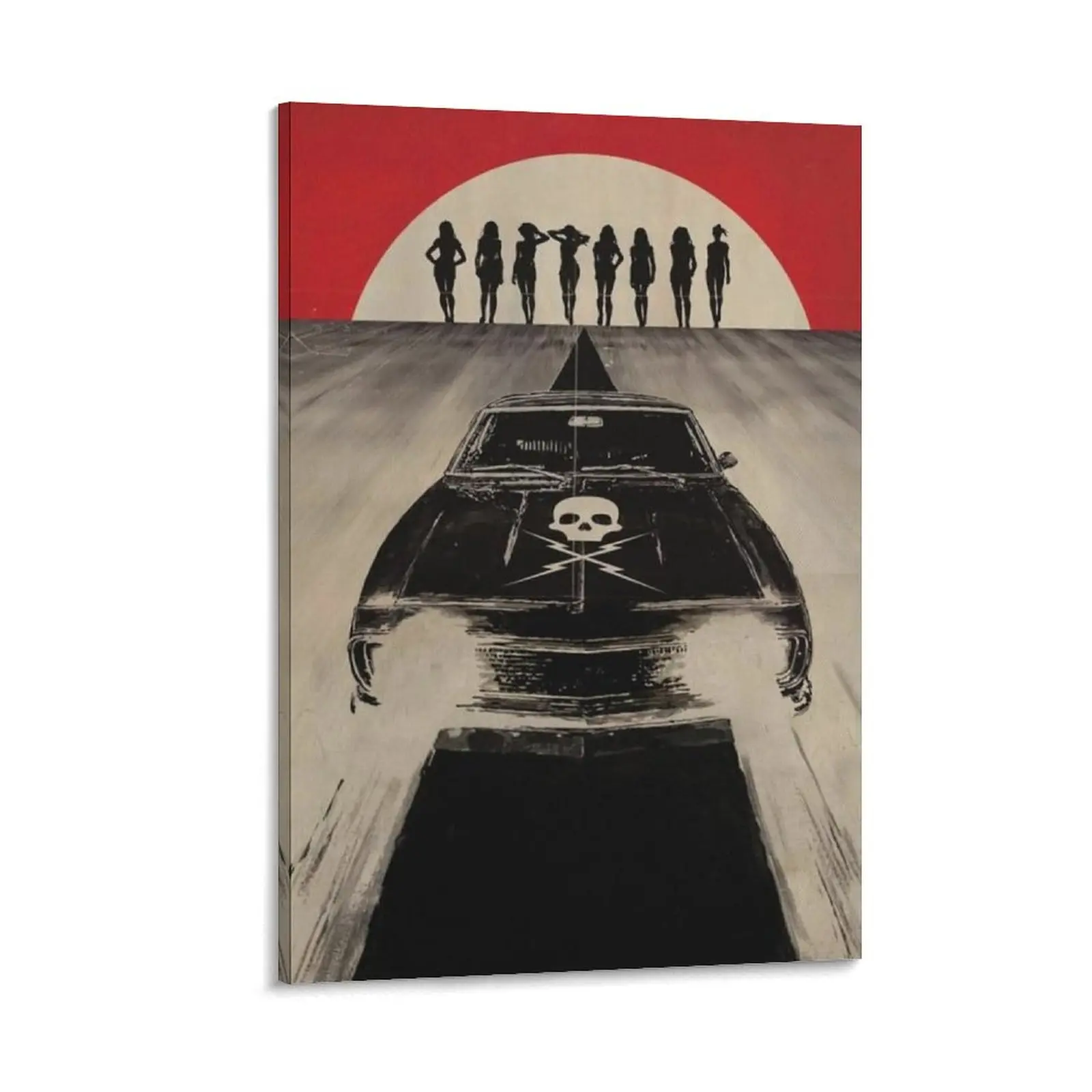 Death Proof Poster Minimalist Movie Posters Poster Canvas Wall Art For Bedroom Decor Bar Office Room Decor Gift