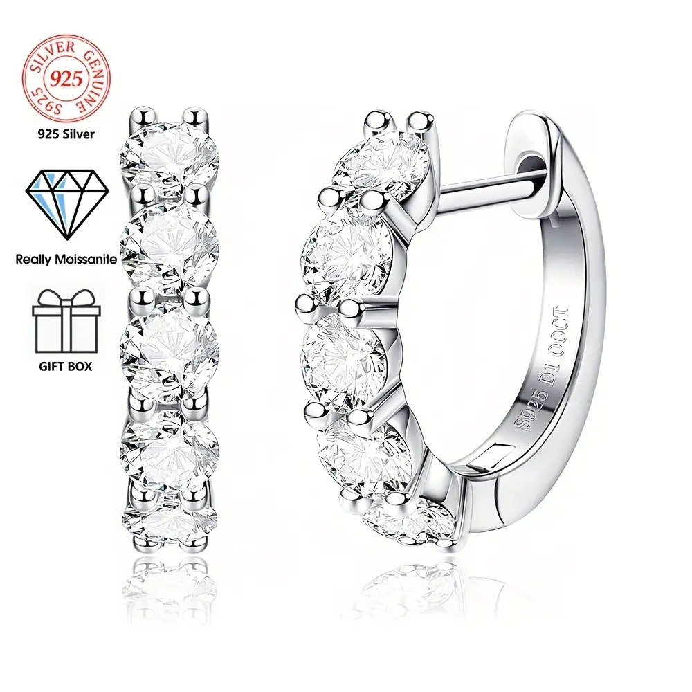 【#M232】 (Lorelei) 925 Sterling Silver Synthetic Moissanite rings