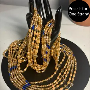 Auntie Ama’s Golden Sunrise Crystal Waist Beads