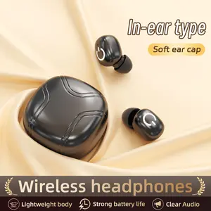 Ultra long battery life—no worries all day. Wireless Bluetooth earbuds with high‑fidelity sound and stable, clear call quality. Suitable for sports, office,  use. gamingheadset sleep  touch operation hd audio mini invisible ti spring deal noise blocking f