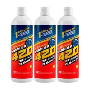 Formula All-Purpose Surface Cleaner, 12oz Household Solution - Multipurpose Glass Cleaners Safe for Metal, Ceramic Surfaces - Instant Cleaning, Biodegradable, Unscented Home Care Product