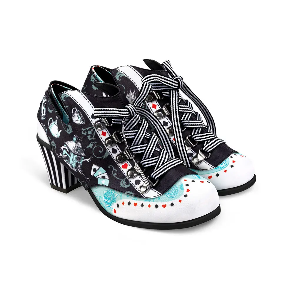 Alice Pump Mid Heels | 2-in-1 Whimsical Fantasy Mid Heel Pumps by Hot Chocolate Design