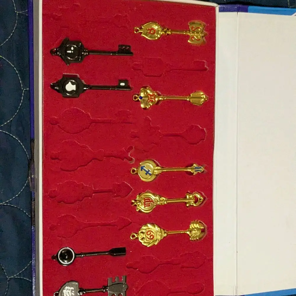 handmade necklace with key piece