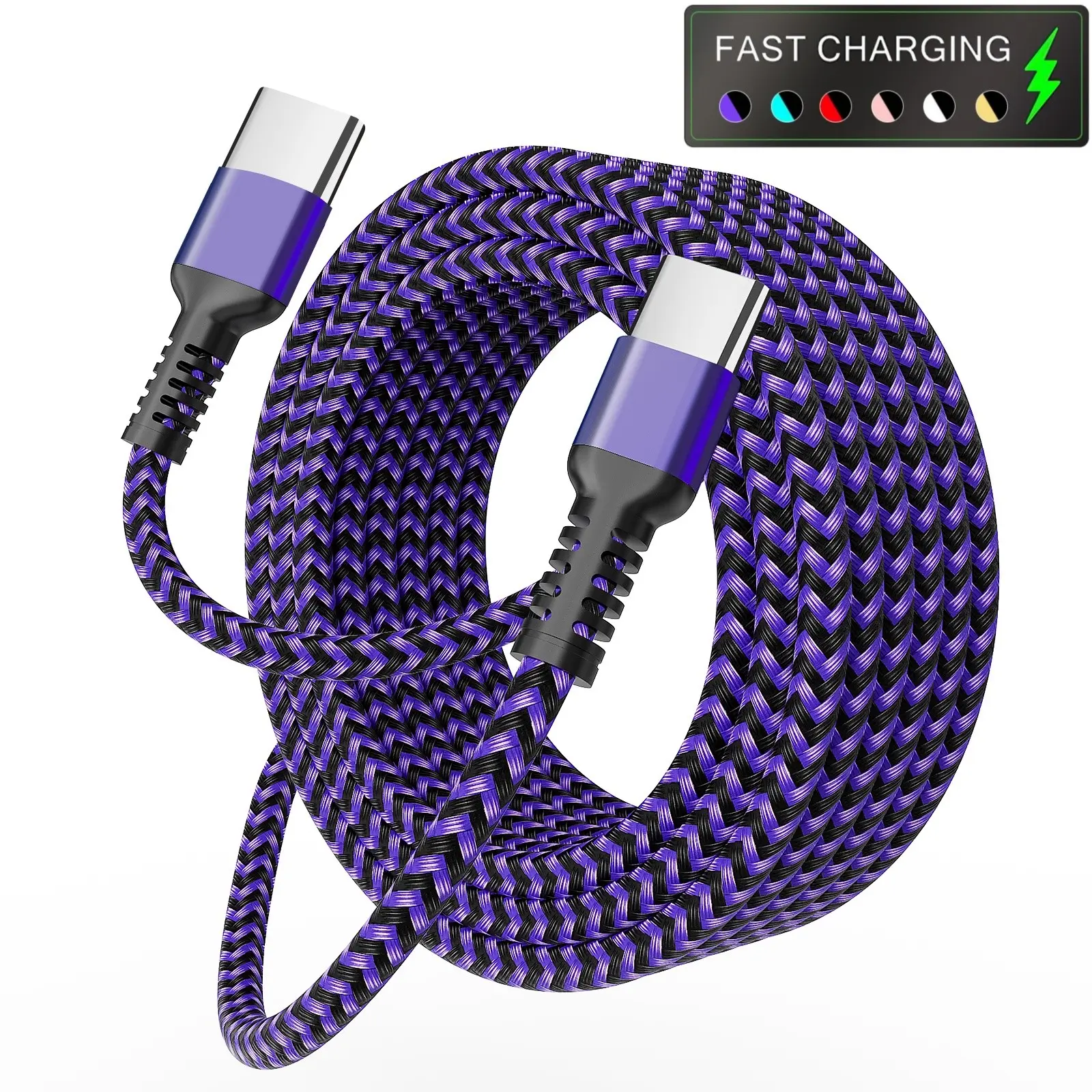Fast-Charging 100W Max Type-C Charger, Fast Charge Pd, Compatible with Samsung S23/S22/S21 and More, Ideal for iPhone 15/16/17, Universal USB-C Charger for Cellphone, Smartphone and Electronic Devices