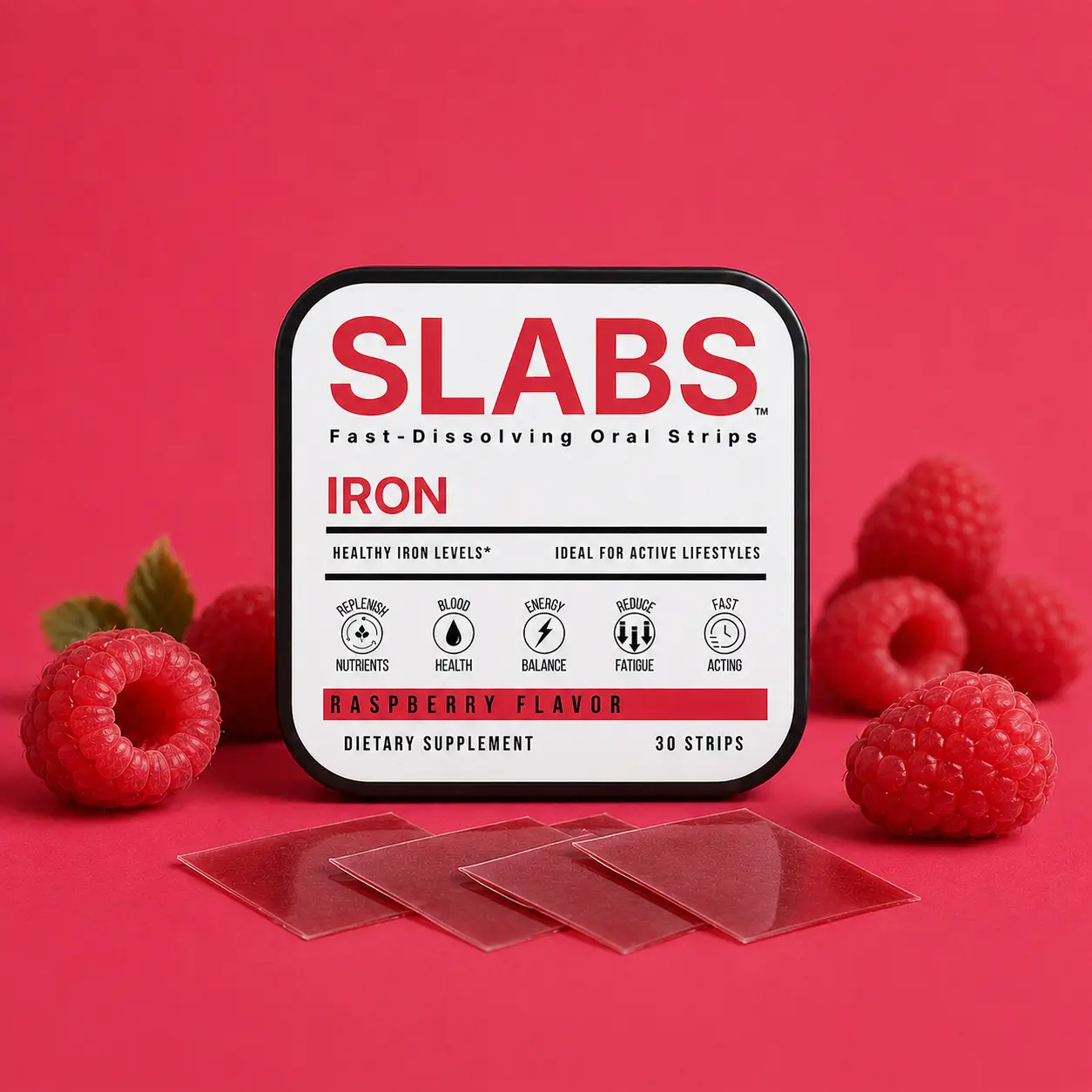 SLABS Iron Supplement Strips