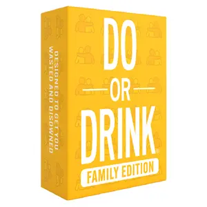 Family Edition by Do Or Drink Party Card Game