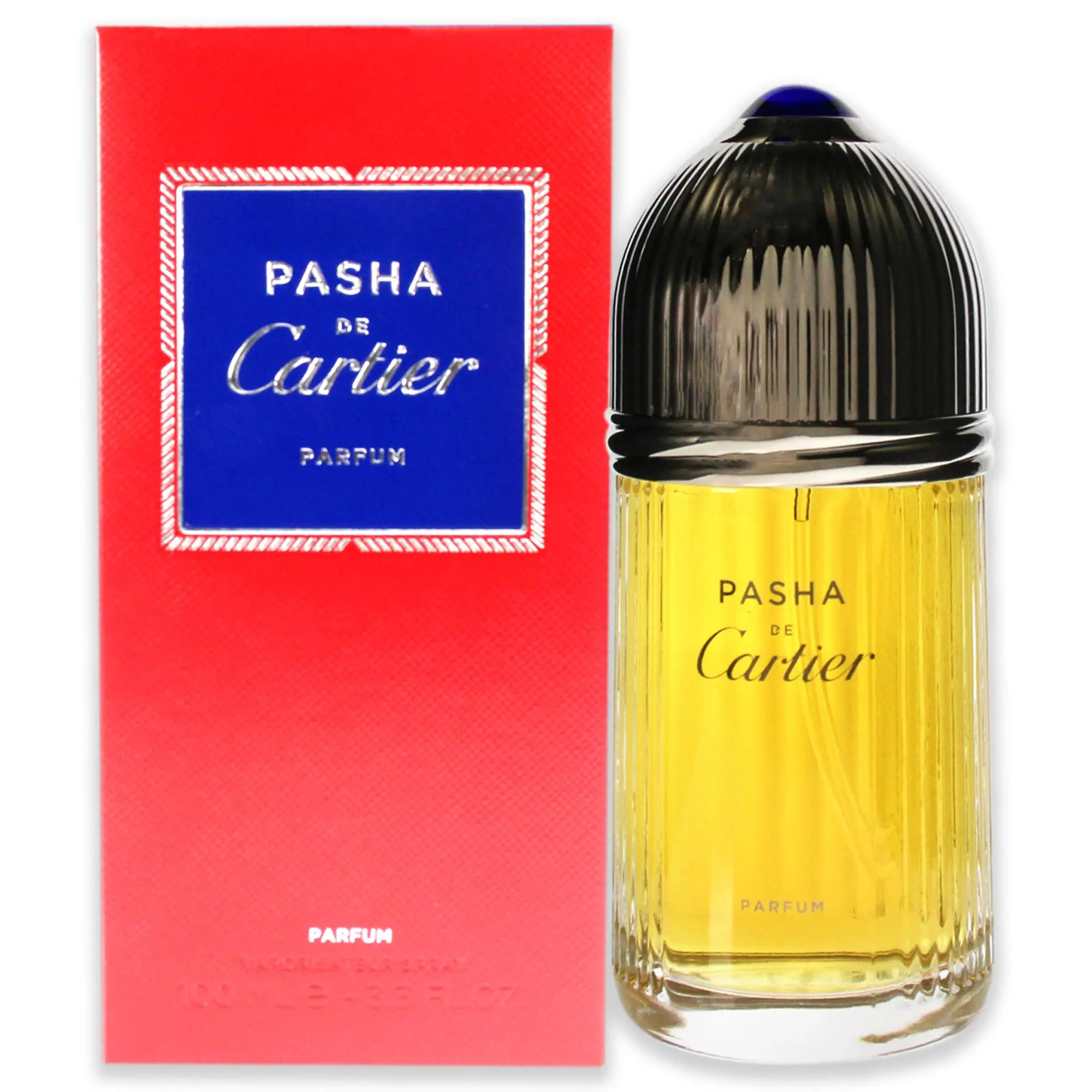 Pasha De Cartier Fine Mist Fragrance by Cartier, 3.3oz Long-Lasting Parfum Spray for Men