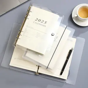 A5 Calendar Book, 1 Count 180 Sheets/360 Pages Loose-leaf Planning Book Insert, 365 Days Daily Planning Schedule Book for Home Dormitory School Office