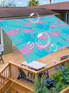 1 PCS Large Outdoor Sunshade Simple and fashionable design elements (14), Shade Cover Washable Fabric, Homeowners, Garden Lovers Beach Shelter, Garden Canopy, Patio Canopy, Shaded Canopy