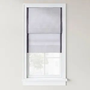 Light Filtering Cordless Linen Blend Roman Window Shade - Threshold