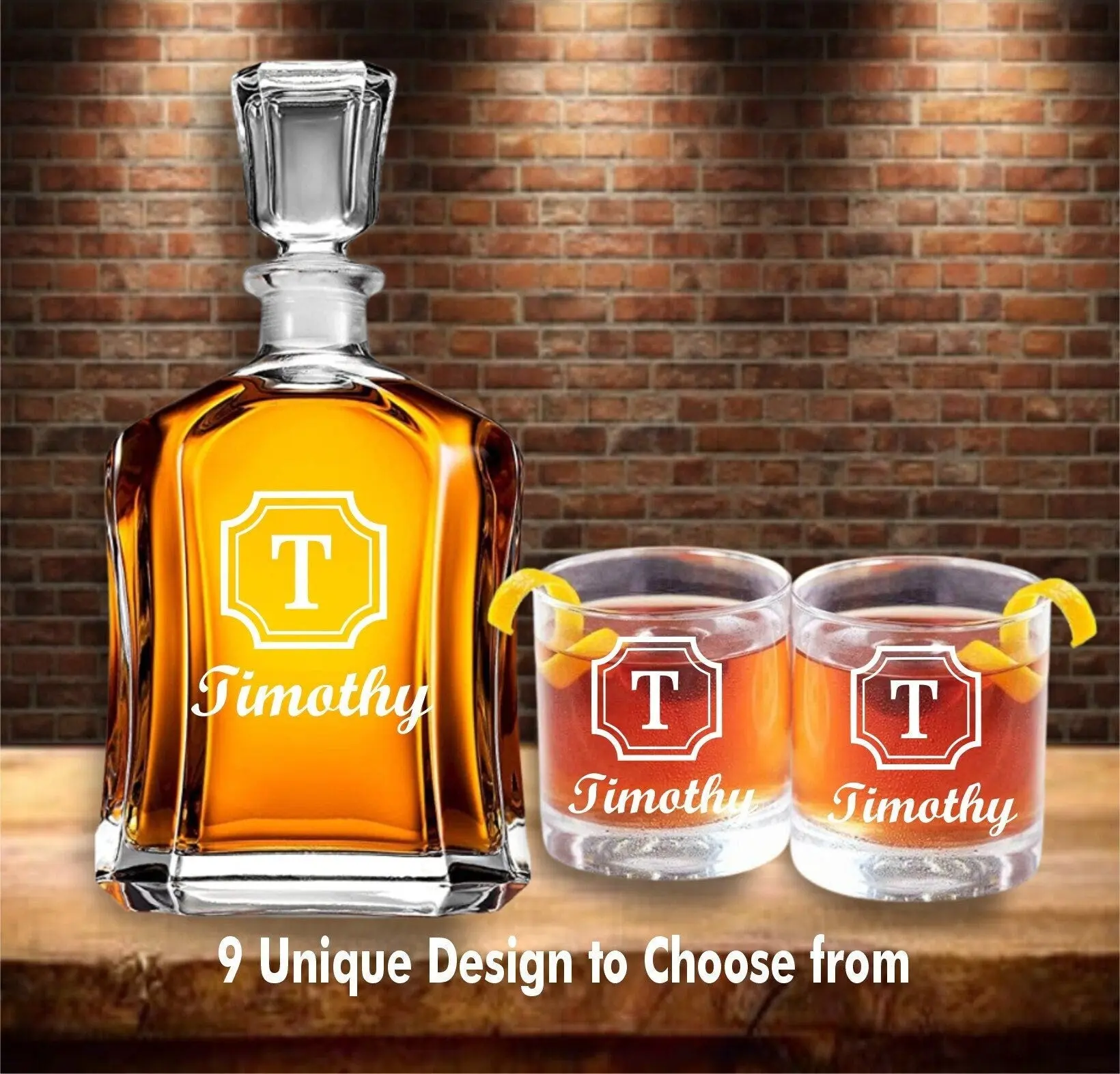 Officiant Whiskey Decanter Gfit, Personalized Whiskey Decanter gift Father of The Groom, Officiant Decanter Gift, Best Man Decanter