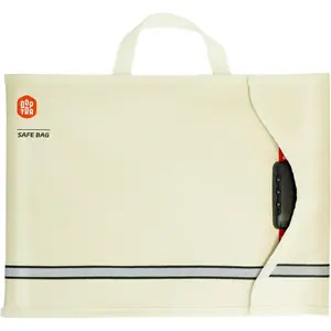 Large Fire-Resistant Document Bag with Lock - Water-Resistant File Organizer for Important Documents,  &  - Safe Storage for  & Travel