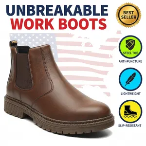 Indestructible Puncture-Resistant Orthopedic Advanced Waterproof Quick-Dry Adult Carpentry Woodworking Painter Shoe - Anti-Slip Durable Comfortable Gear