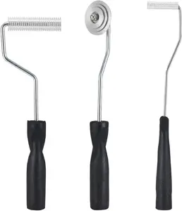 Roller Tools Kit, 3pcs Fiberglass Resin Laminating Bubble Roller Set for Tub Shower Bathtub Boat Repair