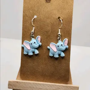 Fashionable Elephant Earrings - Intricately Designed Dangles Durable Long Lasting Perfect Gift for Elephant Lovers High Quality Materials Whimsical Fun