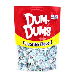 DUM-DUMS Blu Raspberry - 50 Count