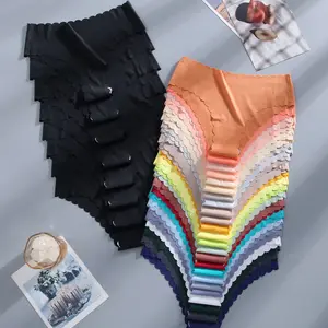 VOPINK Women's No-Show Seamless Panties - Buttery Soft & Invisible Underwear for Gym, Work & Daily Wear (Up to 32-Pack)