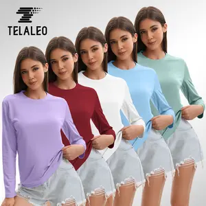TELALEO 5 value pack Ladies | Long Sleeve | Breathable | Sports Fitness Running Yoga | Ladies dealsforyoudays