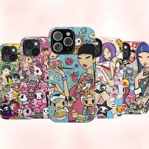 Cartoon Character Phone Case|Suitable for iPhone 17Air 16 15 14 13 12 11 Pro Promax and for Samsung 21 22 23 24 25 Plus Ultr|Tough Case|Perfect Gift for Her|Y2k Cool Girl Aesthtic|