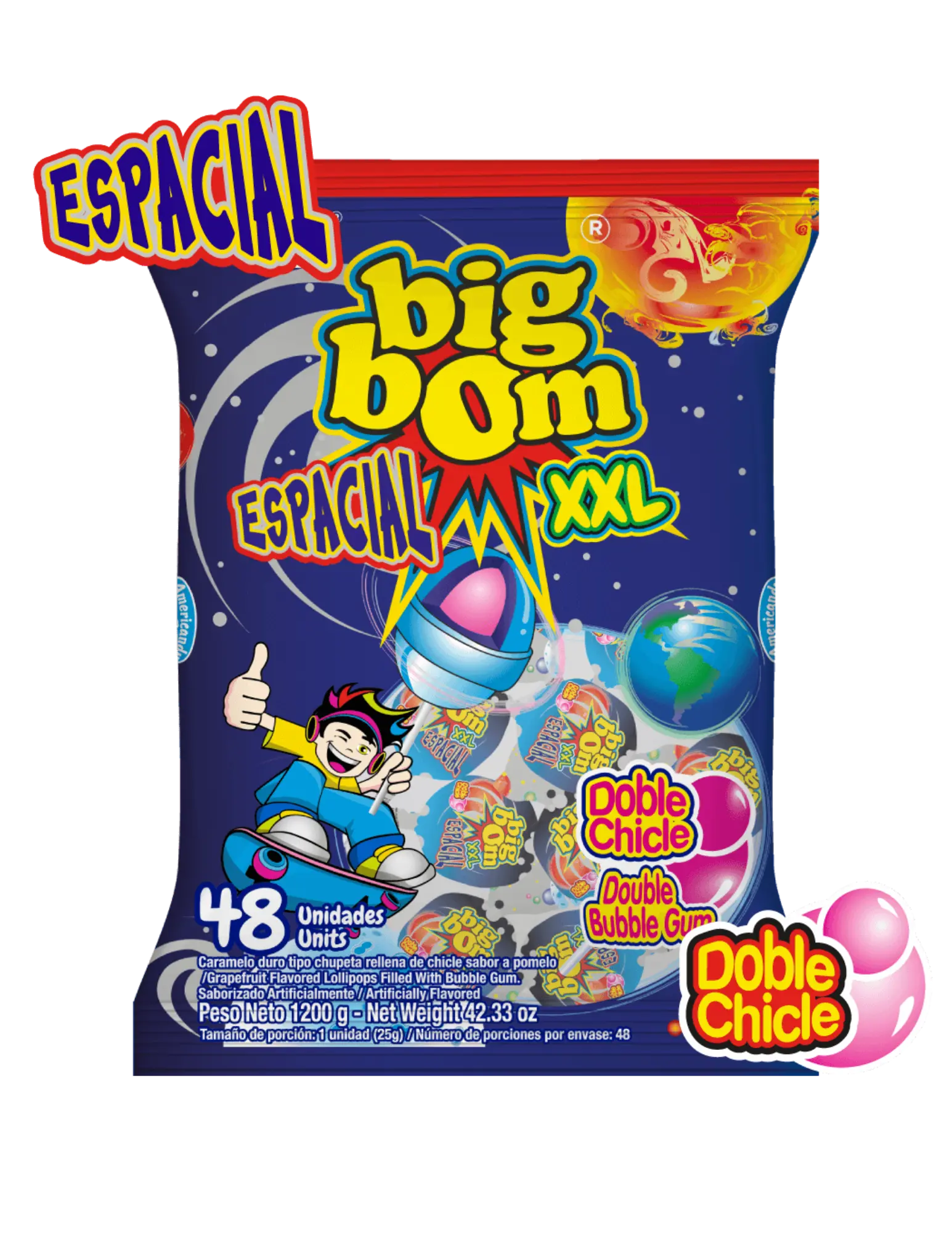 Americandy XXL Lollipops, Espacial