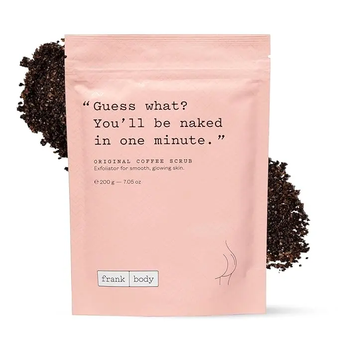 Original Coffee Scrub Exfoliating & Hydrating Body Scrub Fights Breakouts, Stretch Marks, Acne & Cellulite - 7.05 oz