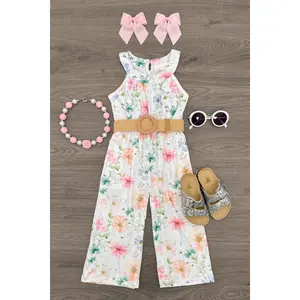 Watercolor Floral Jumpsuit