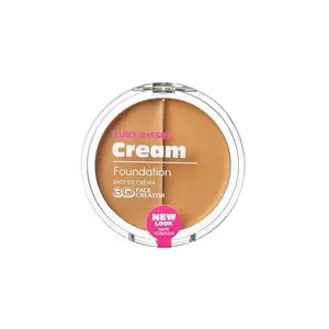 3D Face Creator Duo Foundation & Concealer - Buildable Coverage Non-Greasy Cream for Flawless Complexion - Makeup Cosmetic