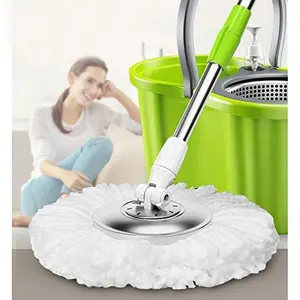 Rotating Microfiber Mop Head Replacement Set, Universal Cleaning Mop Head Refill, Spin Mop Heads, Suitable for Standard Mops, Durable and Easy to Use