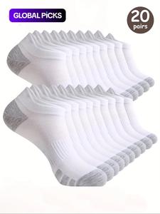 men's patchwork print ankle socks, casual moisture wicking low cut socks for daily wear, soft comfy breathable socks for all seasons, socks for men, men's underwear, socks set