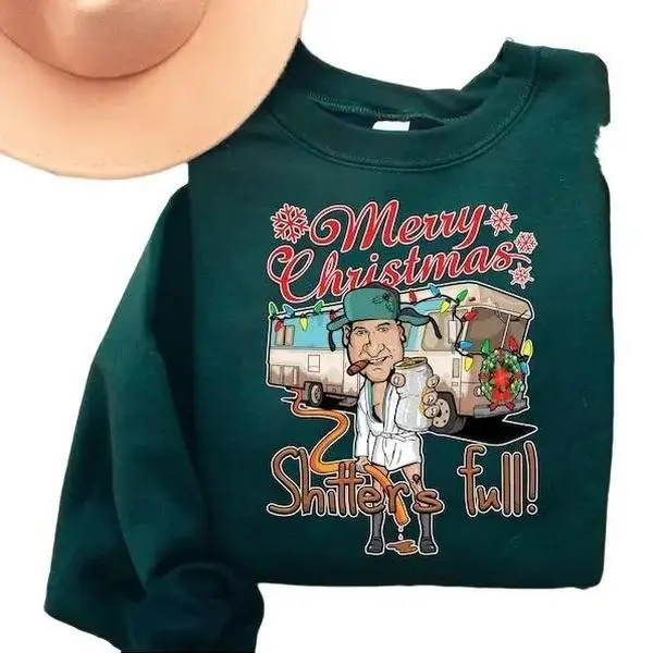 Merry Christmas Shitters Full Sweatshirt, Merry Christmas Shitters Full Shirt, Funny Christmas Shirt, Xmas Sarcastic Shirt, Christmas Gifts
