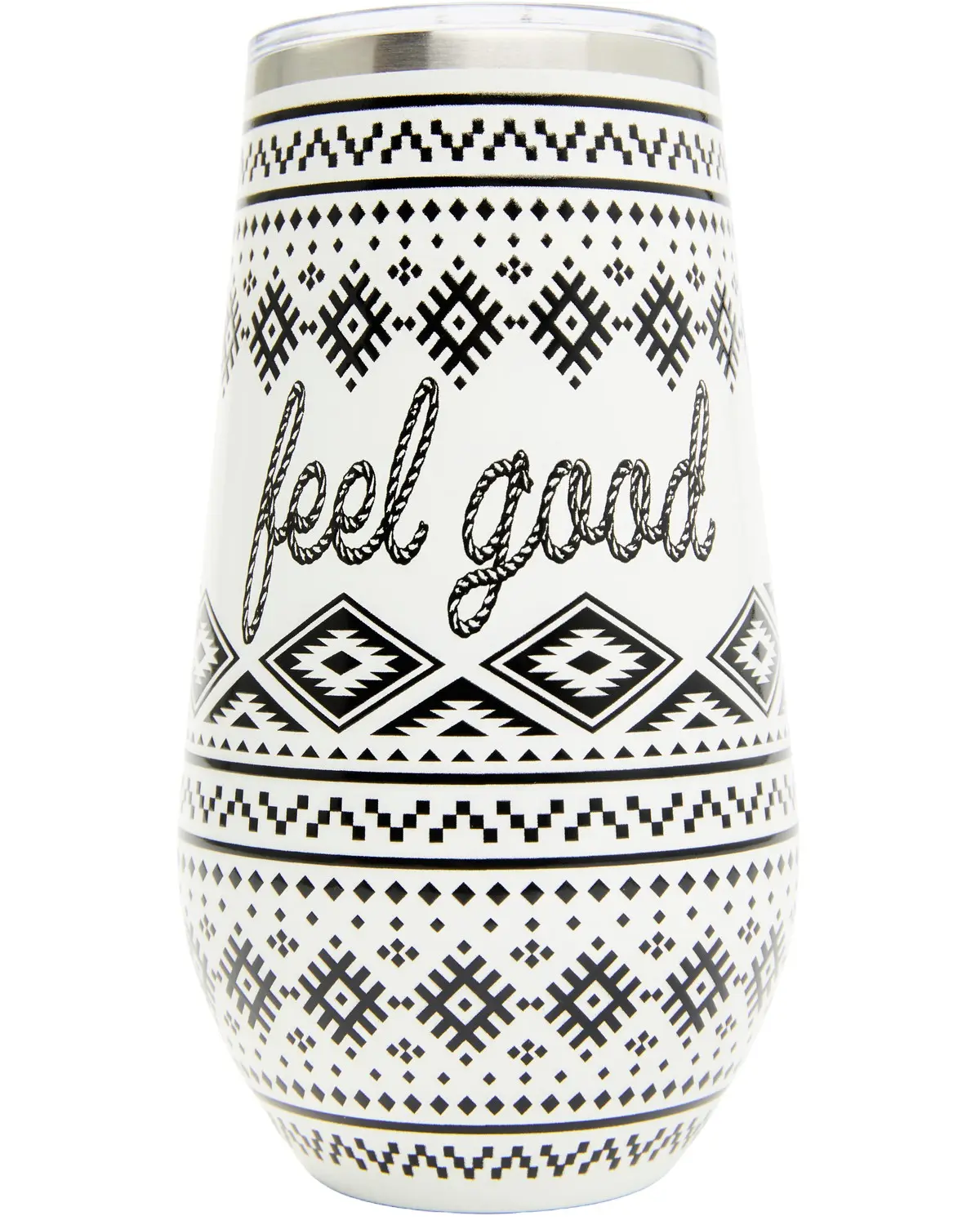 Boot Barn Unisex 16Oz Feel Good Stemless Wine Tumbler - Bb-16T-Ds661