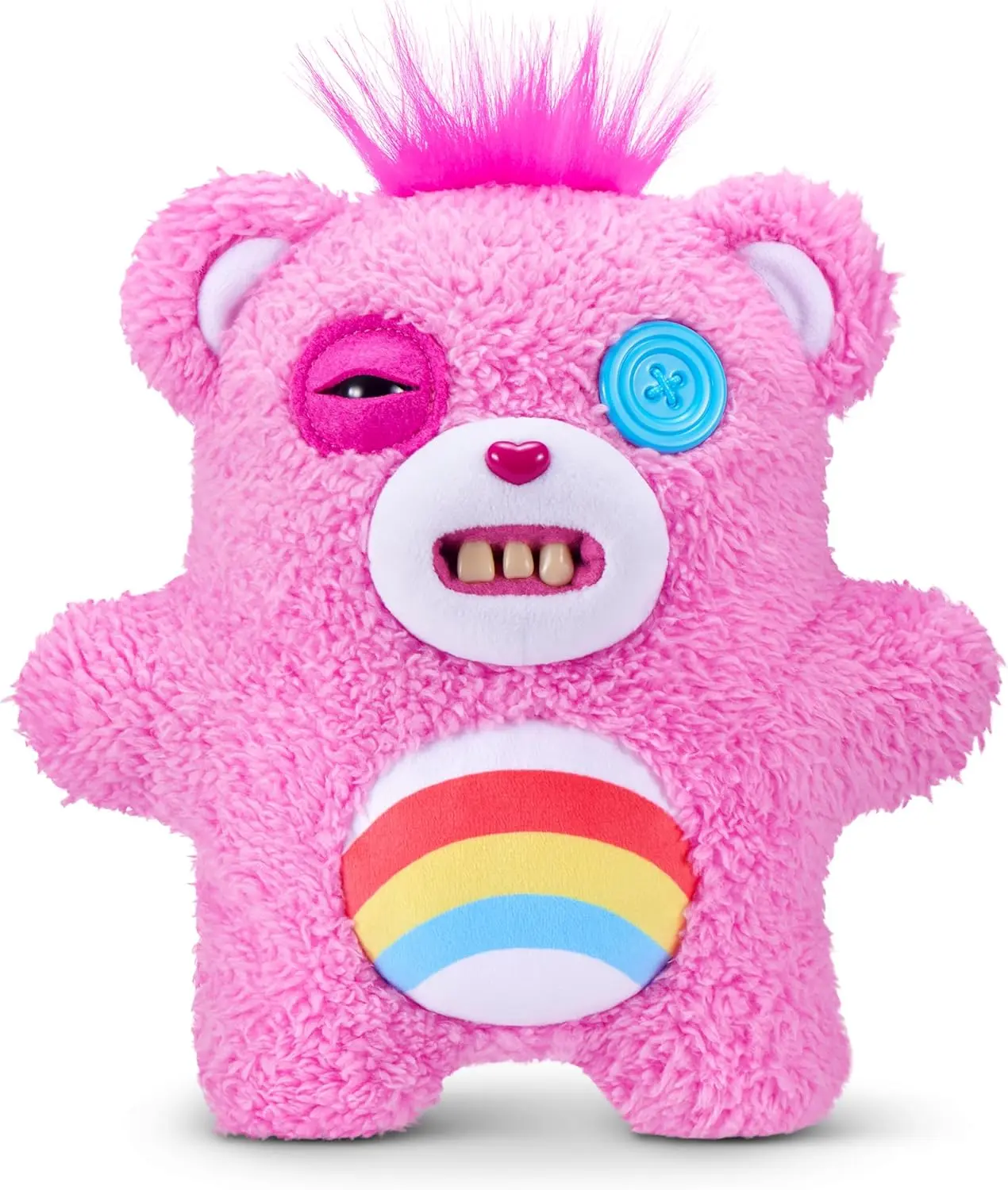 ZURU Fuggler Care Bears Cheer Bear 9-inch Stuffed Plush