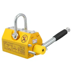 GARVEE Magnetic Lifters with Release: Choose from 660LBS, 880LBS, or 1320LBS Capacity for Powerful Hoisting in Shops and Cranes, Durable Steel Construction for Reliable Performance.