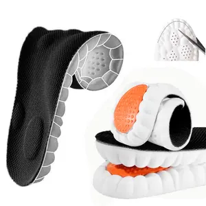 Cloud-Like Soft and Incredibly Supportive Orthotic Insoles with Advanced High-Elastic Memory Foam, Delivering All-Day Shock Absorption and Relief from Heel Pain for Demanding Work Shifts and Gym Sessions.