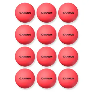 Cannon Sports 12 Pack High-Bounce Handballs - Bulk Pack for Training, Games, Recreational Sports, and Fetch Play - Durable Rubber High-Bounce Ball