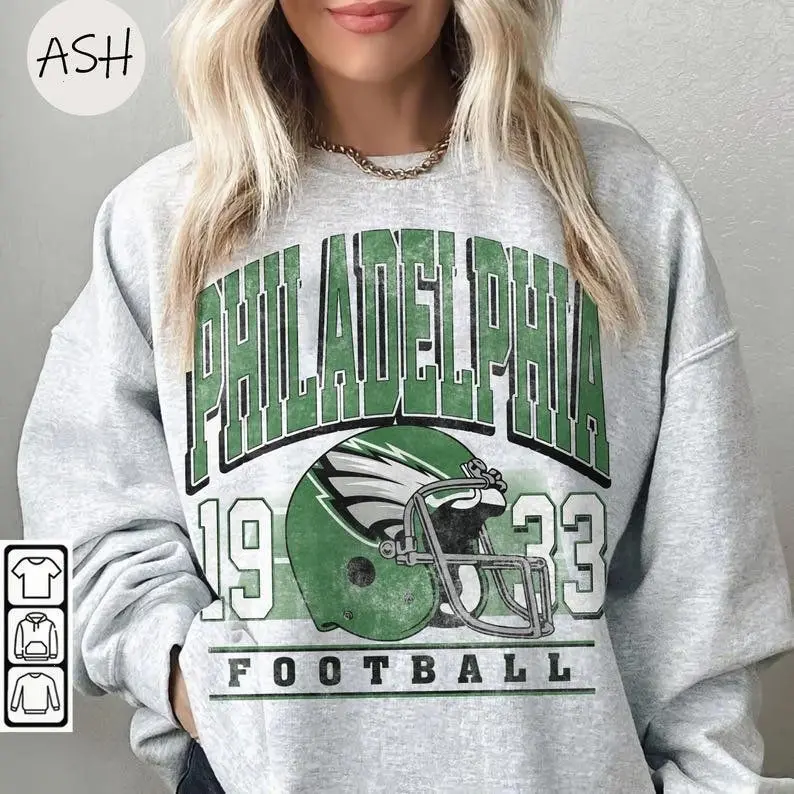 [Sale off up to 50%] Vintage 90s Style Philadelphia Football Shirt, The Birds Game Day T Shirt, Sundays Are For The Birds Football Season Gift For Fans