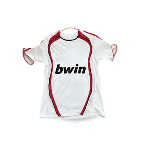 AC Milan O6-07 UEFA Champions League finalversion of Kaka short-sleeved jersey Inzaghi teamuniforms retro suit soccer uniforms baseball black gold soccer uniform football outfit usa sale jersey  drip classic  jerseys classic  edition