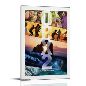 Outer-banks Season 2 Trailer Poster Posters Music Album Cover Posters Canvas Wall Art High-Resolution Vintage Band & Artist Prints for Room